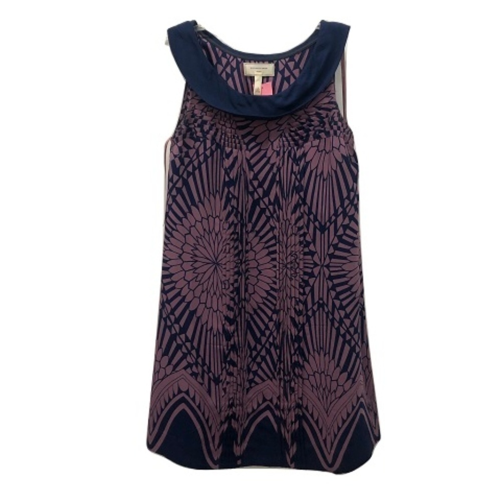 Anthropologie Silk Sleeveless Dress, Size 2